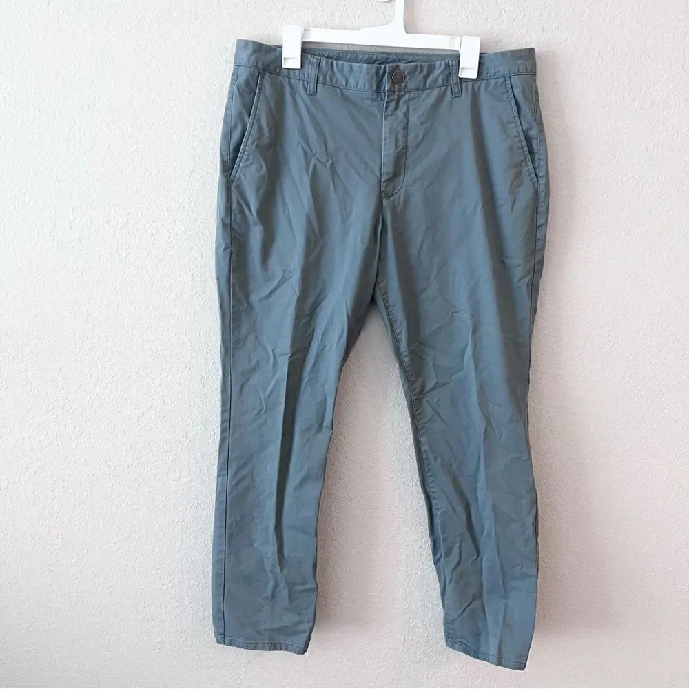 Bonobos Slim Cotton Blend Pants Mens Flat Front Chino Size 36x30